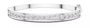 Channel Set Natural Diamond Bangle Bracelet