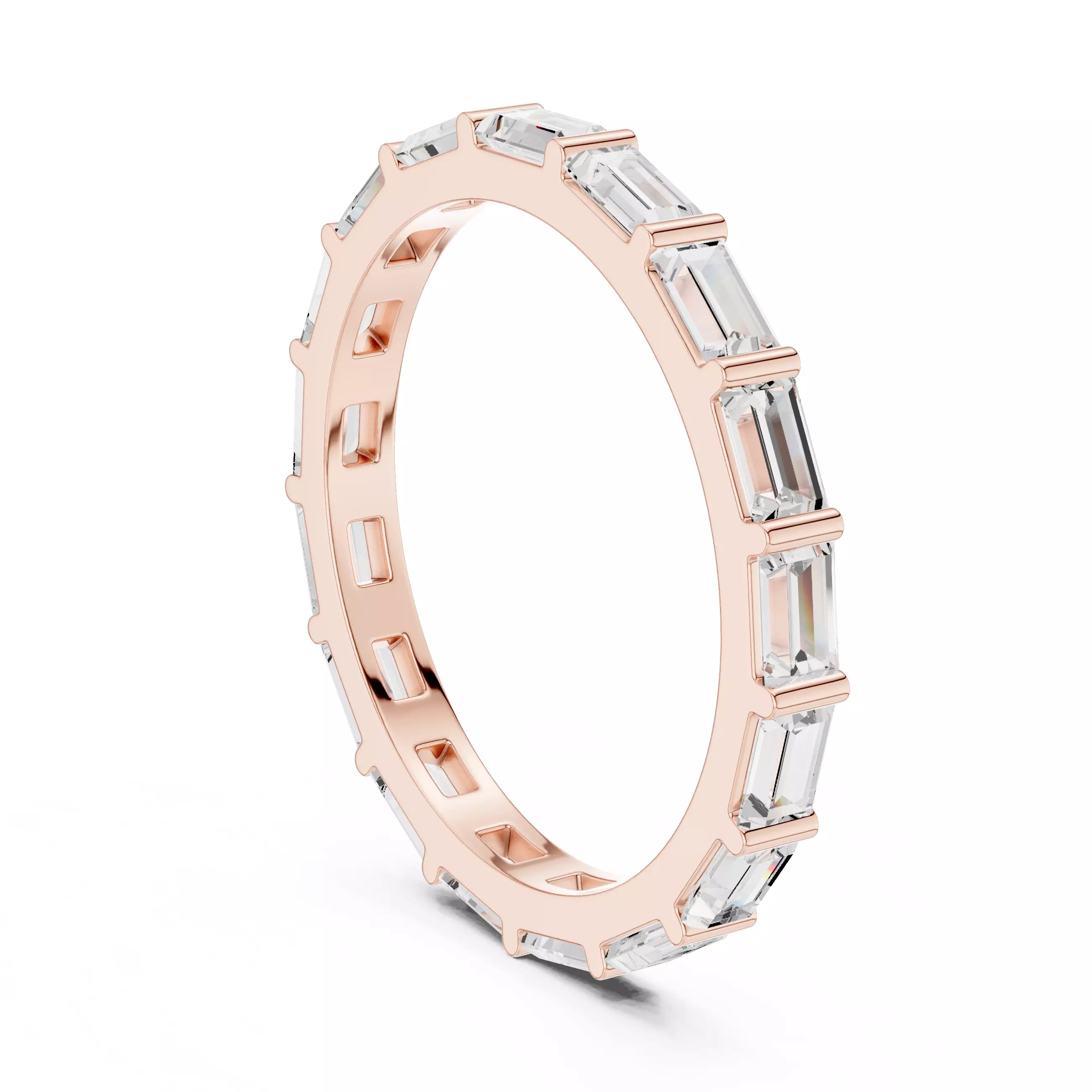 Baguette Diamond Eternity Band