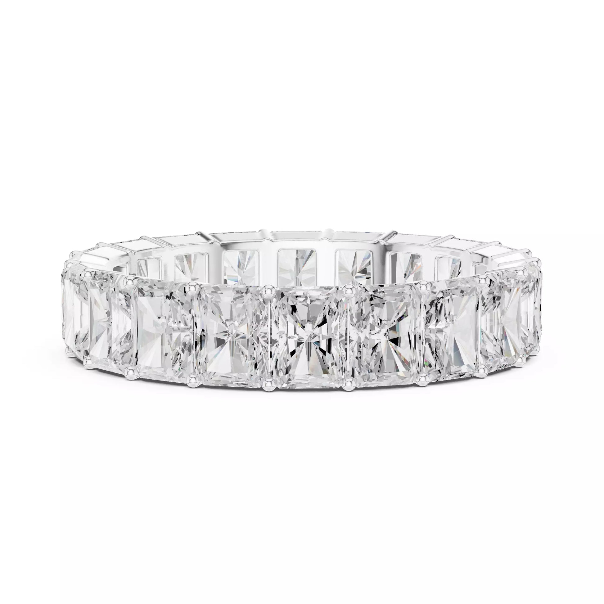 Radiant Cut Full Eternity Band