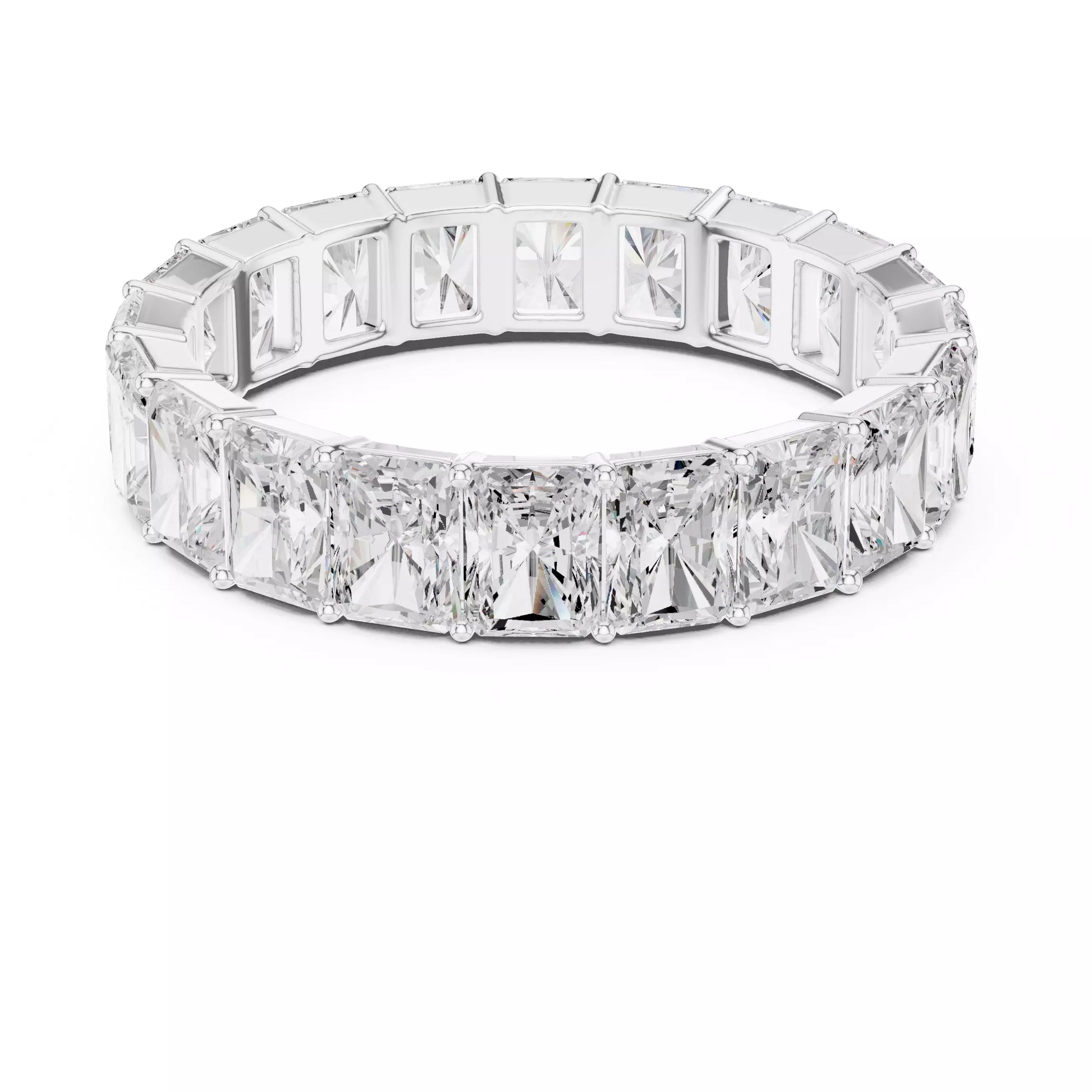 Radiant Cut Full Eternity Band