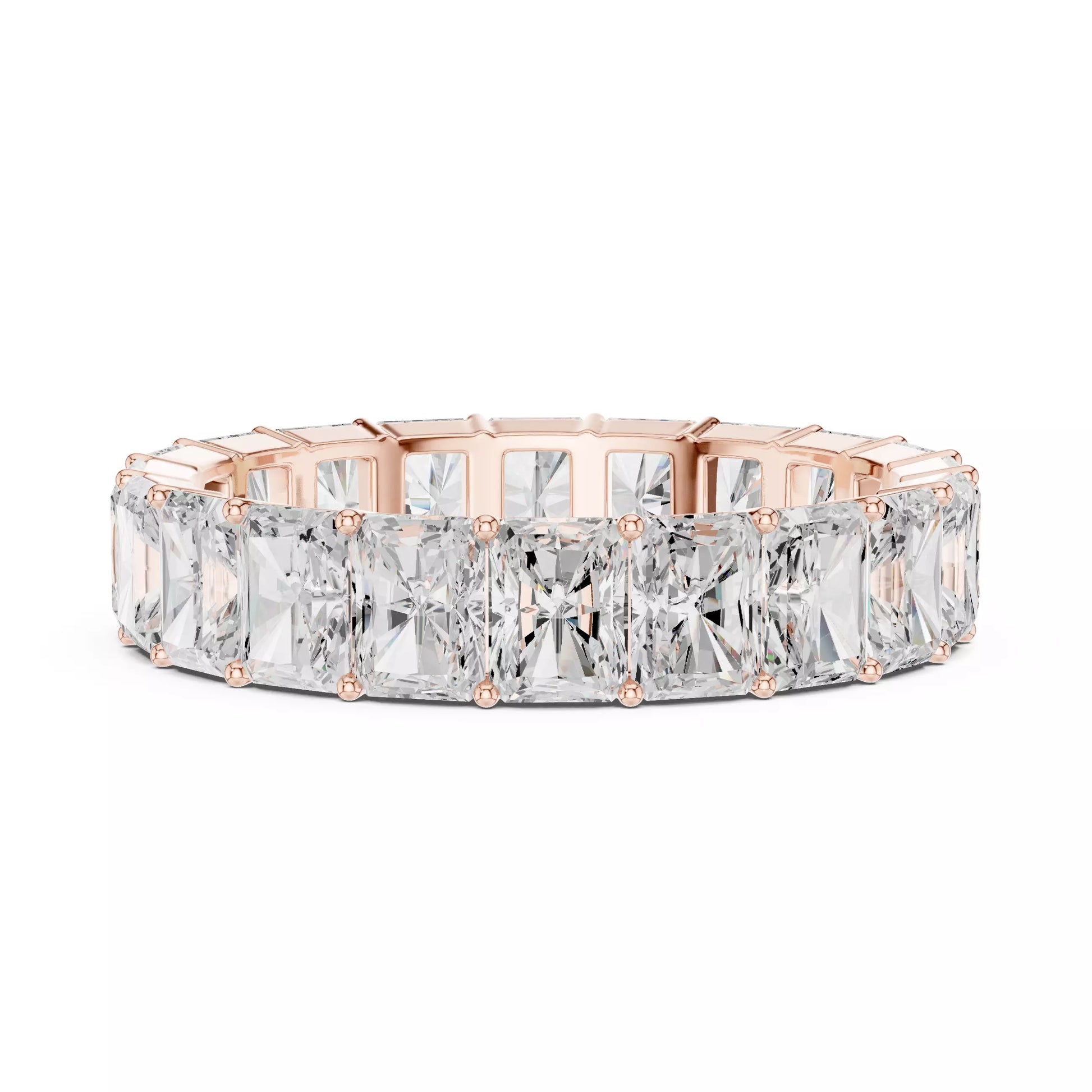 Radiant Cut Full Eternity Band