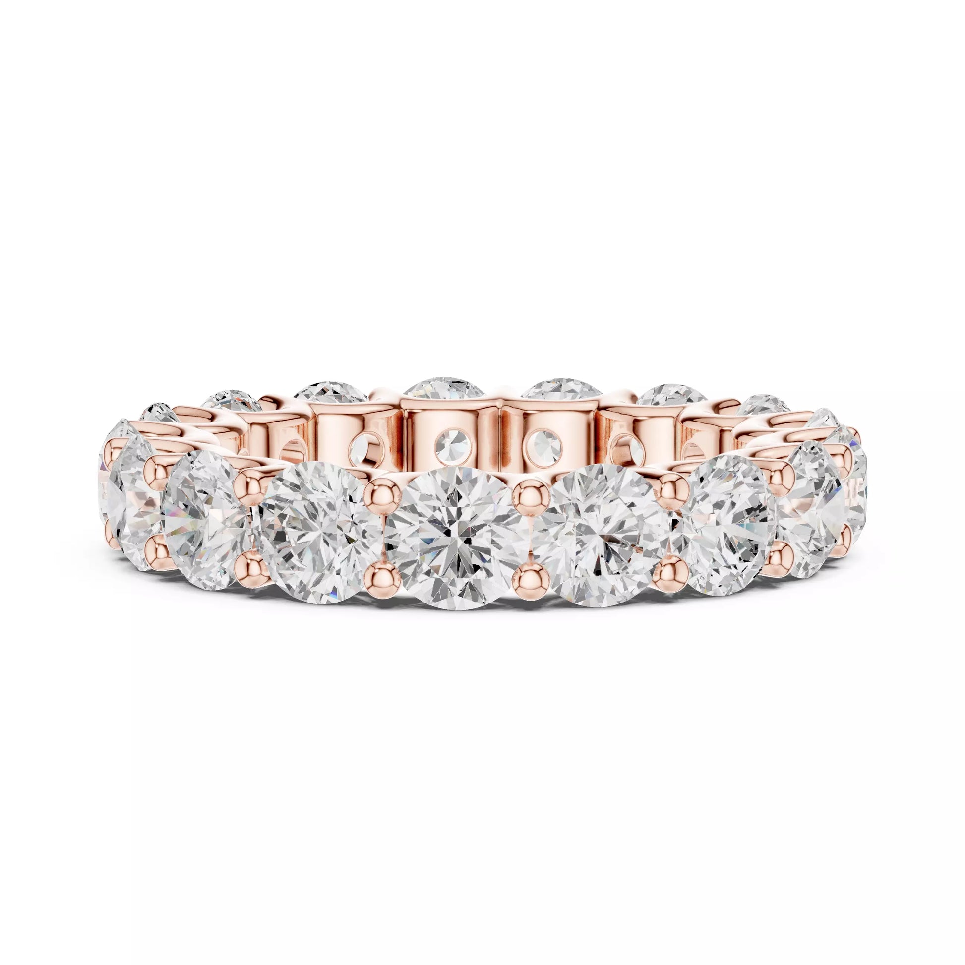 Round Brilliant Diamond Eternity Band