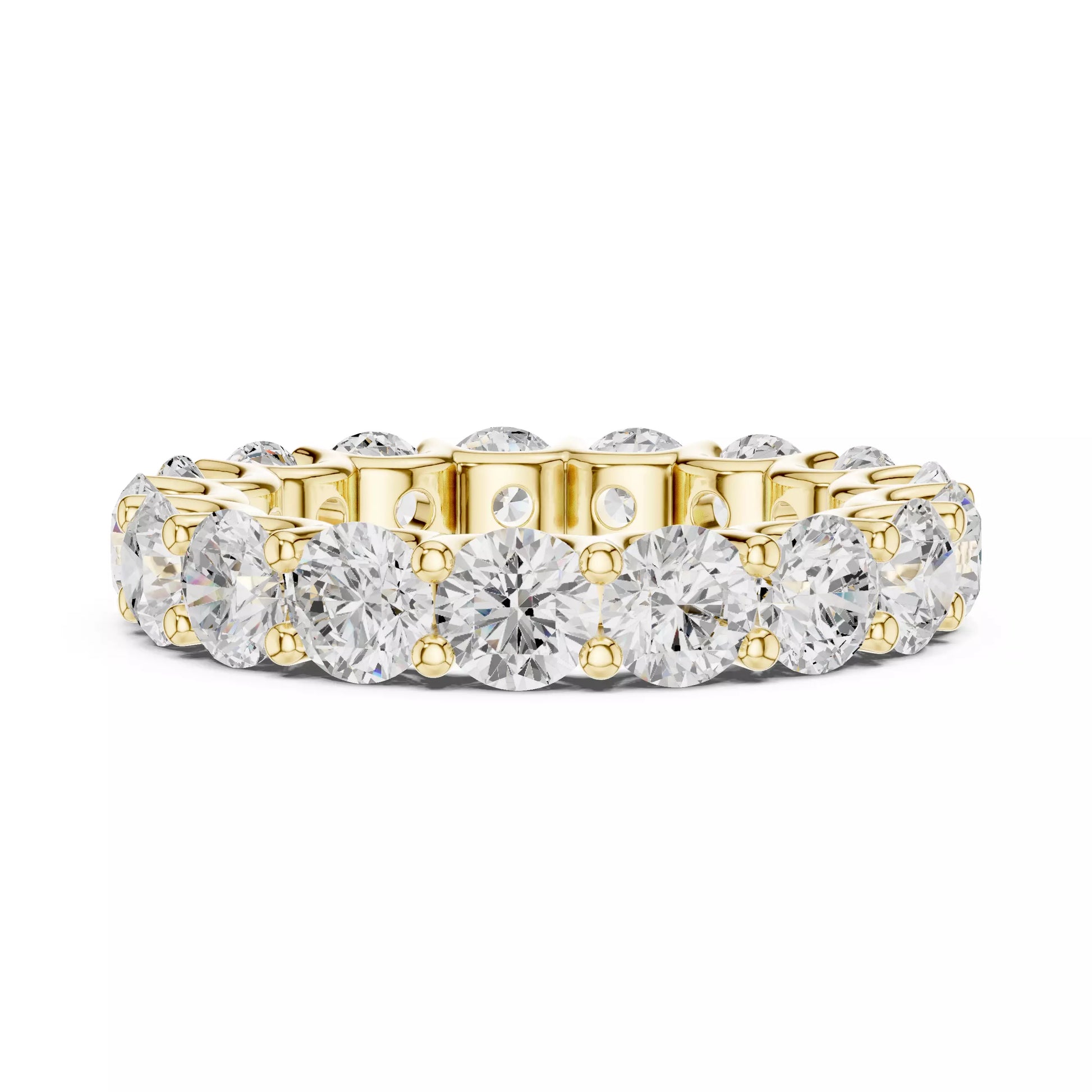 Round Brilliant Diamond Eternity Band