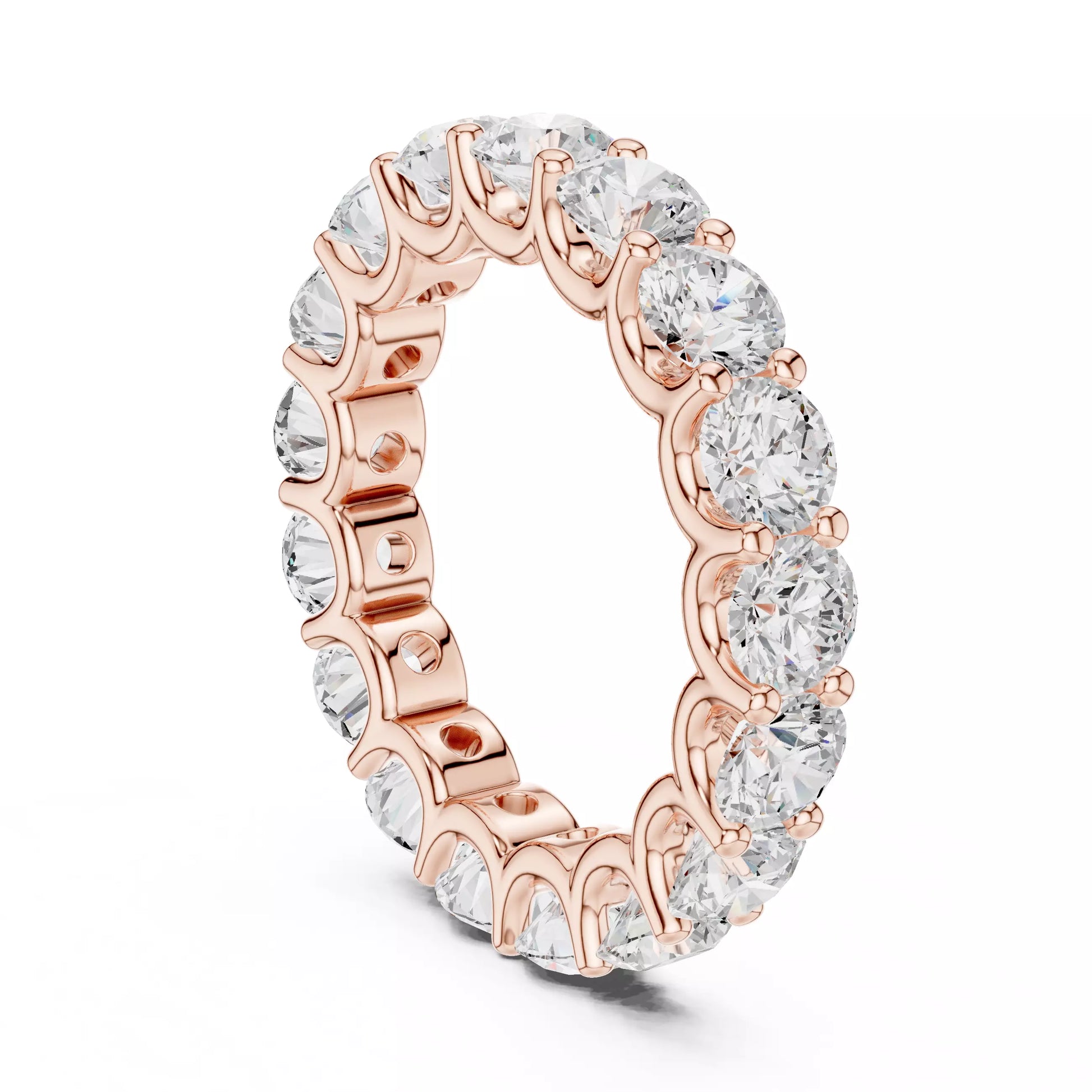 Round Brilliant Diamond Eternity Band