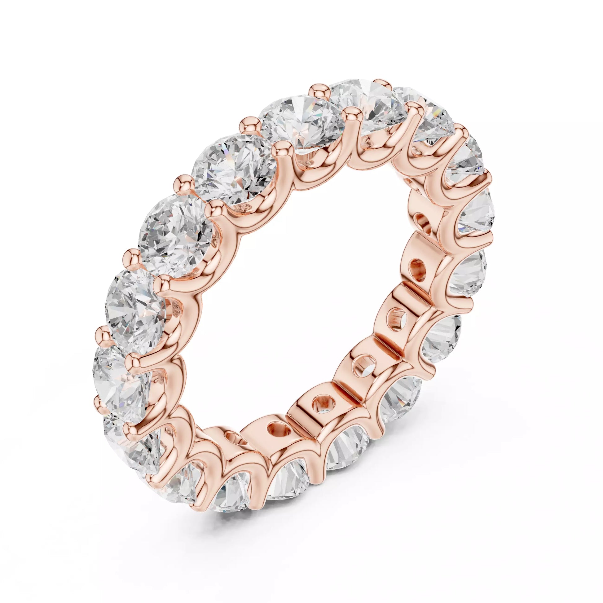Round Brilliant Diamond Eternity Band