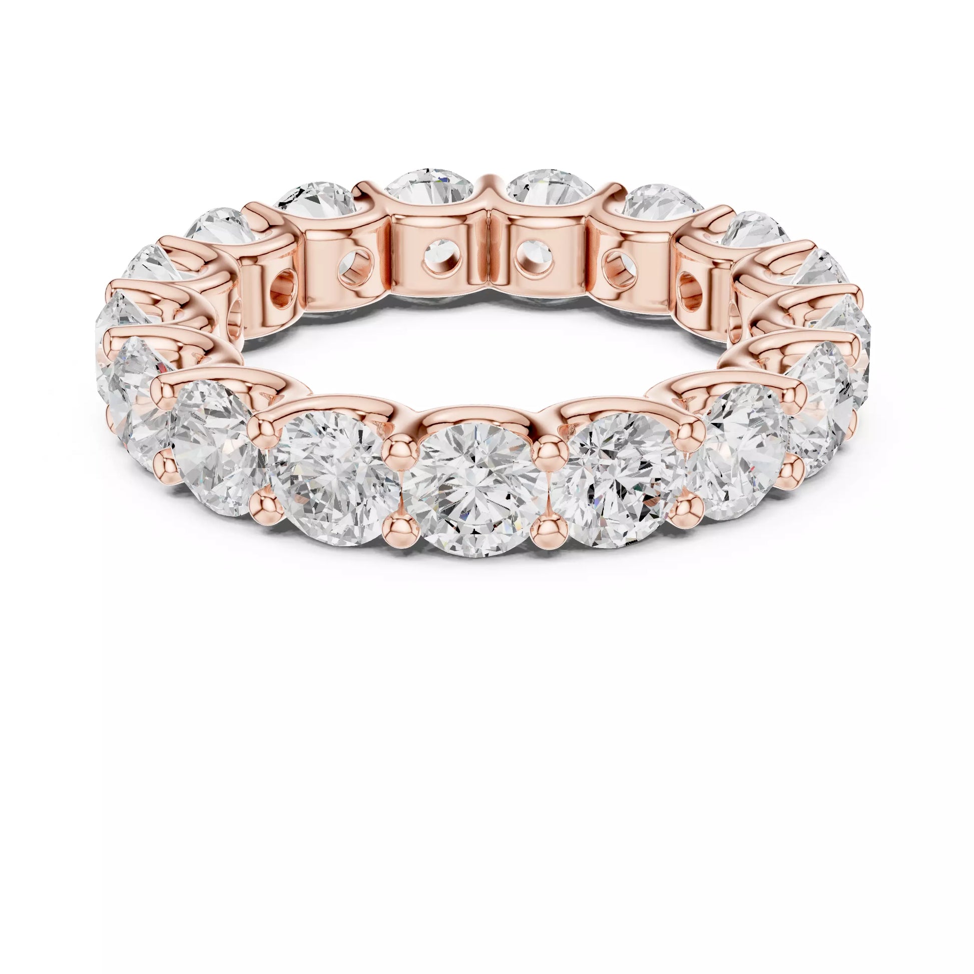 Round Brilliant Diamond Eternity Band