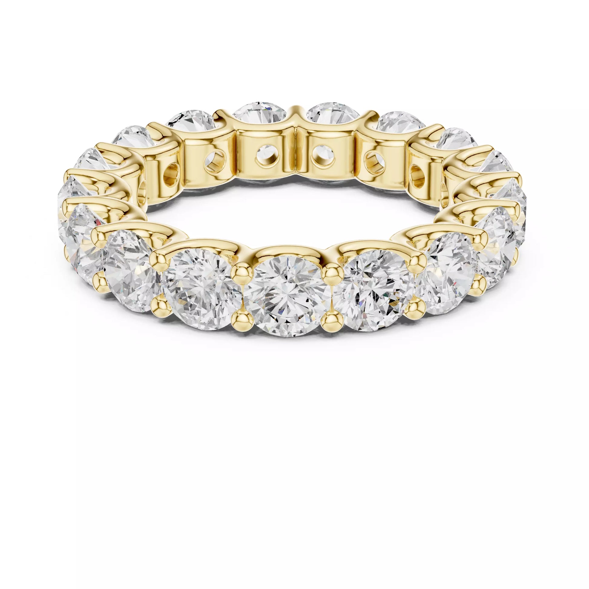 Round Brilliant Diamond Eternity Band