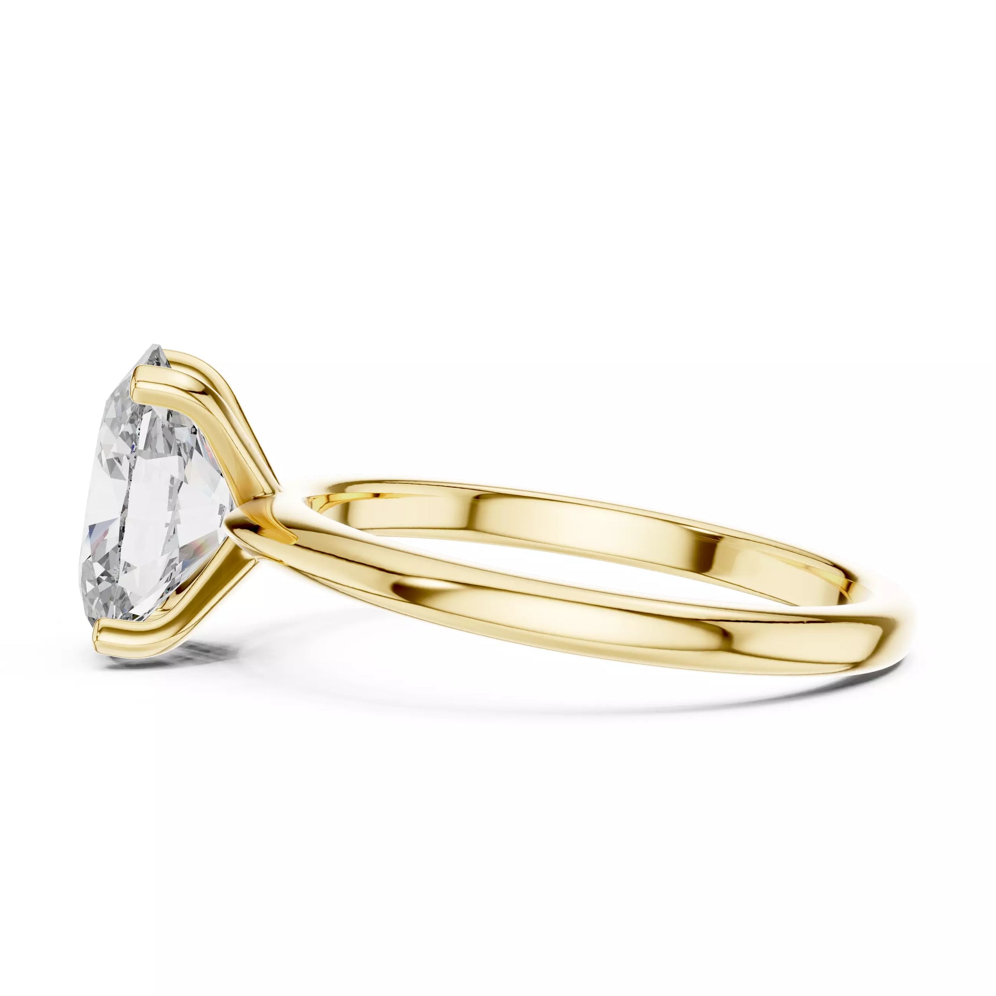 Oval Solitaire Engagement Ring