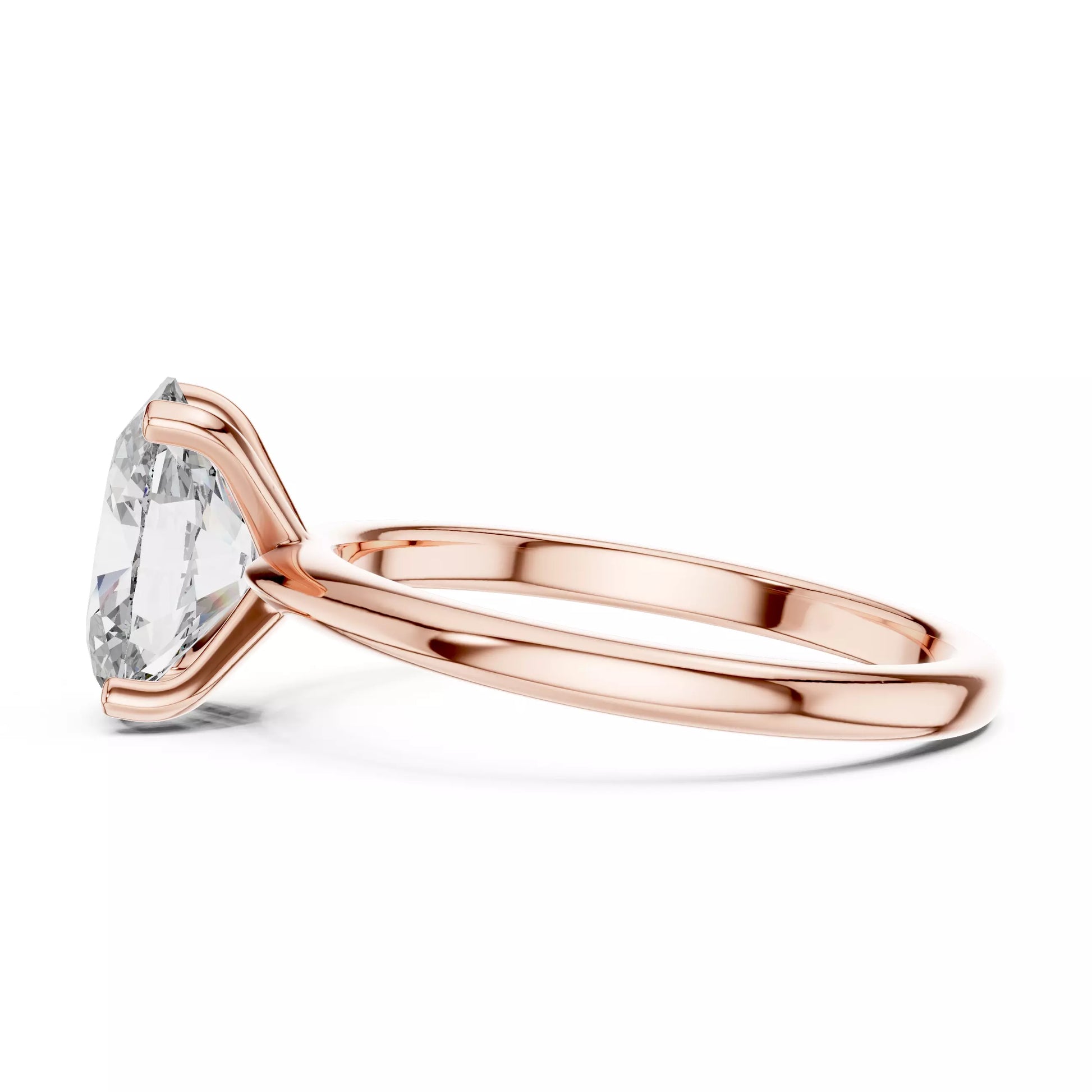 Oval Solitaire Engagement Ring